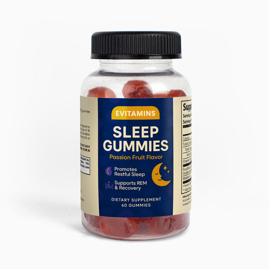 🌙 Sleep Well Gummies – Passion Fruit Flavor