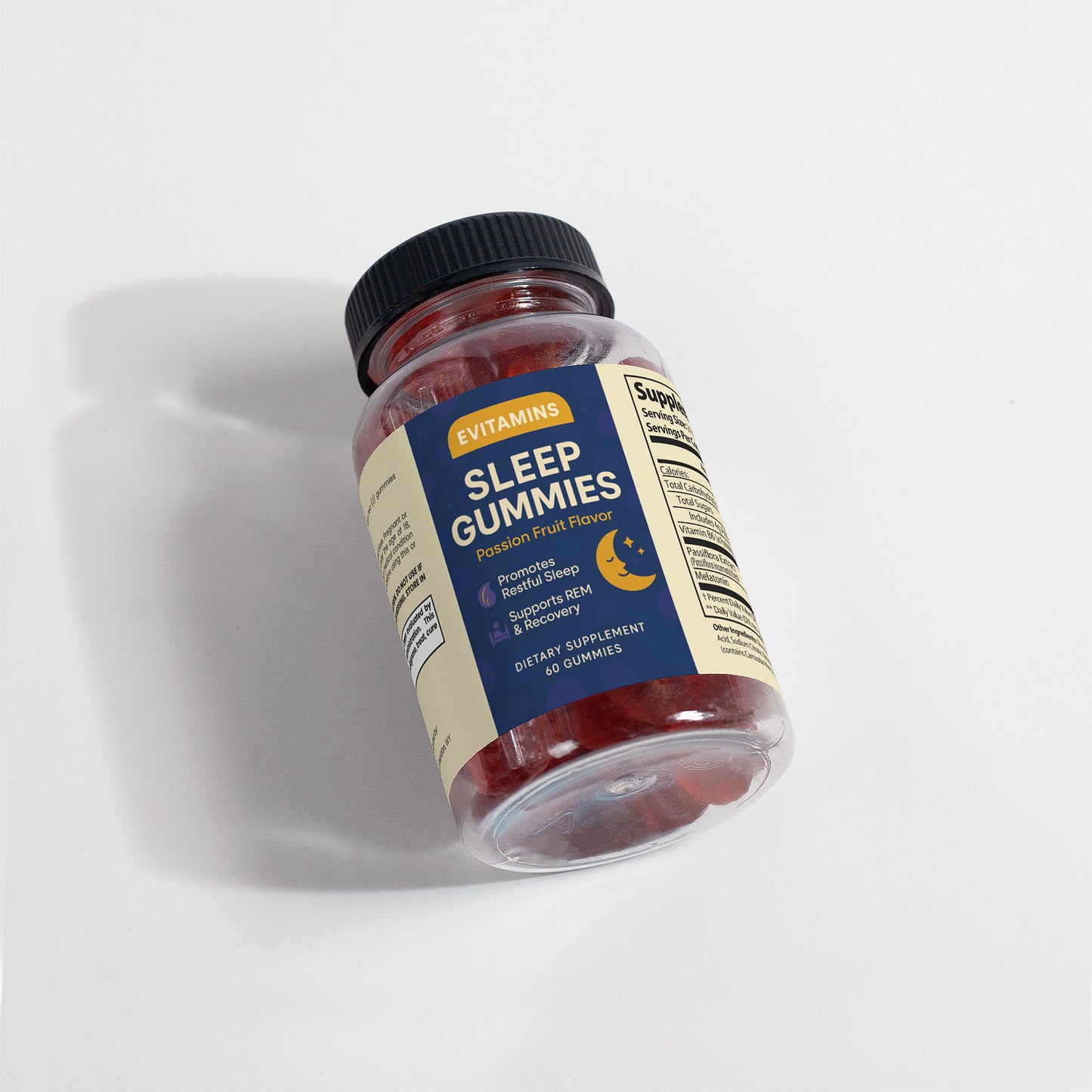 🌙 Sleep Well Gummies – Passion Fruit Flavor