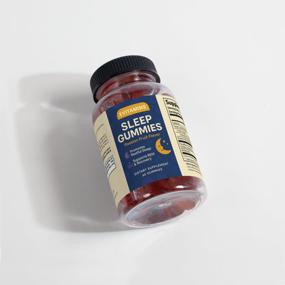 🌙 Sleep Well Gummies – Passion Fruit Flavor