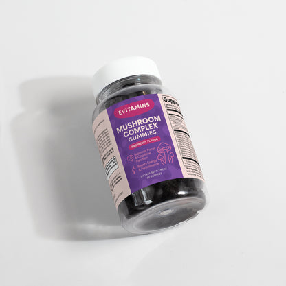 🍄 Mushroom Complex Gummies – Raspberry Flavor